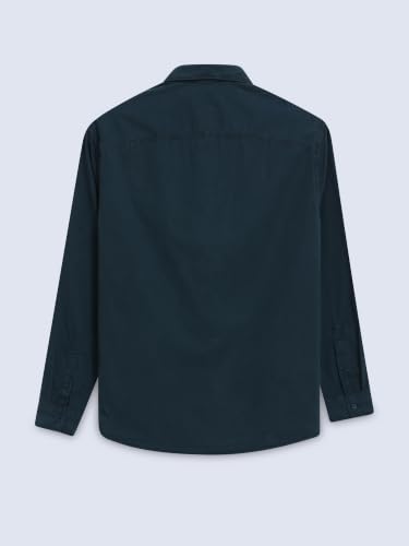 Image of StitchX Men's Full Sleeve Core Essentials Twill Over-Dyed Shirt XS-2XL
