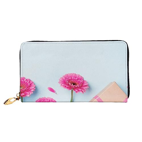 Portefeuille en cuir noir PEIXEN zippé avec porte-cartes