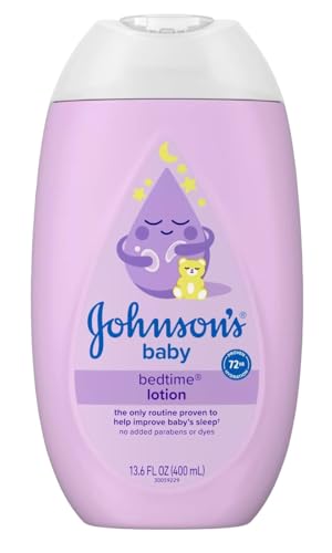 Lotion pour le coucher Johnsons Baby fini les réveils dus à la peau sèche