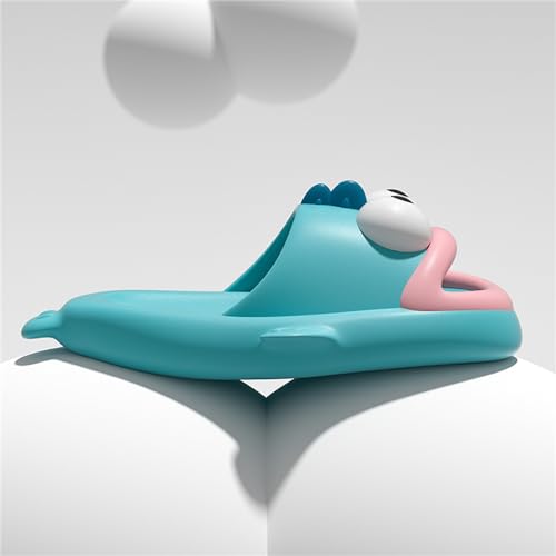 Shower Shoes Ugly Fish Slippers With Poop Feeling Cartoon Summer Outer Wear Eva Breathable Sandals Cartoon Flip-Flops Household Anti-Slip Slippers Sandals4