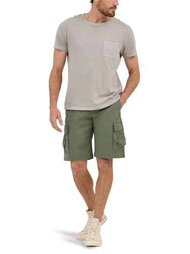 Lee Extreme Motion Carolina Cargo-Shorts für Herren, Olive Grove Ripstop, 46 – Ansicht 4