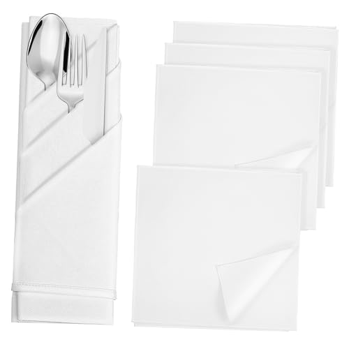 Servilletas de algodón Homoyoyo: juego de 5 piezas gruesas y lavables para vestir tu mesa a diario 2