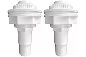 Above Ground Pool Complete Return Outlet Jet Fitting with Gaskets and Adapter