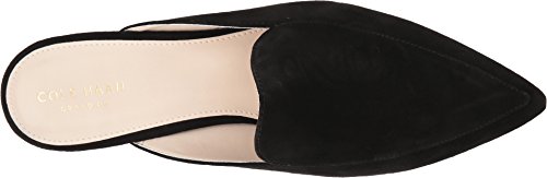 Cole Haan Cole Haan Women's Piper Mule Loafer, Black Suede, 5.5 C US