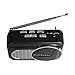 Studebaker Walkabout II Personal Stereo Cassette Player with AM/FM Radio and Built-in Speaker (Black/Silver)