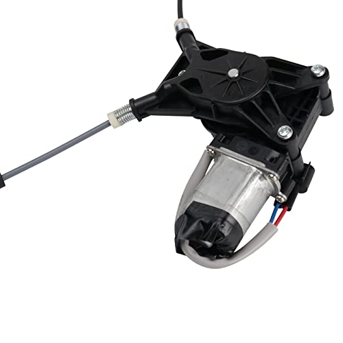 Image of TRQ Front Left Power Window Regulator & Motor Assembly Drivers Side Compatible with 2005-2010 Dodge Dakota 2006-2009 Mitsubishi Raider 2011 Ram CH1350138