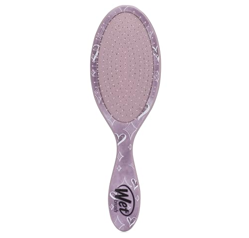 Image of Wet Brush Original Detangler Hair Brush, Stitch & Angel (Disney Love), Ultra-Soft IntelliFlex Bristles, Detangling Bristles Glide Through Tangles (Wet Dry & Damaged Hair), Women & Men