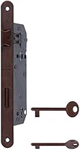 effedielle® Serratura patent grande AGB con frontale da mm.22 entrata mm.50 finitura bronzata.La classica serratura da infilare per porte interne, prodotto originale