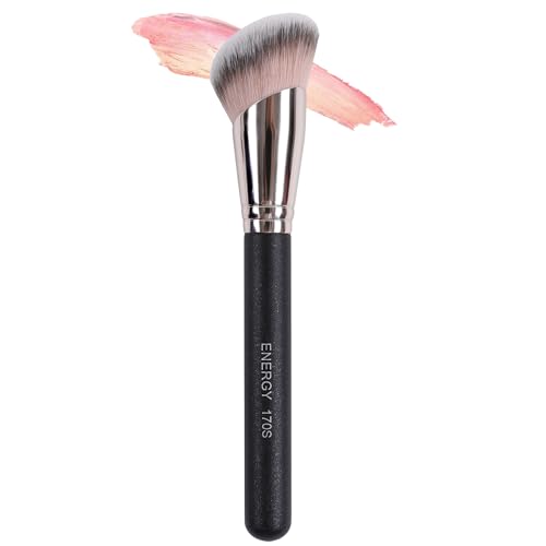 ENERGY Angled Foundation Brush - Soft Synthetic Buffing Face Tool 170S