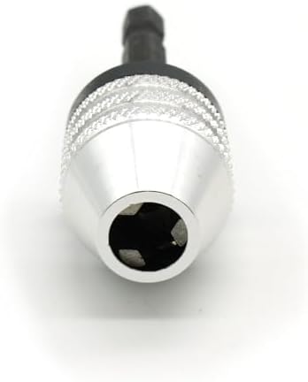 TEMO Keyless Chuck Adapter 1/4" Shank to Conventional Microsize Drill Bit image 5