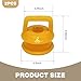 Dogary 2 PCS Car Gearbox Shift link Cable Sleeve Fixing Buckle, PE Plastic Transmission Linkage Bushing Pliers, Parts OE: 15276979 Replacement, Compatible with Buick Chevrolet Silverado (Orange)