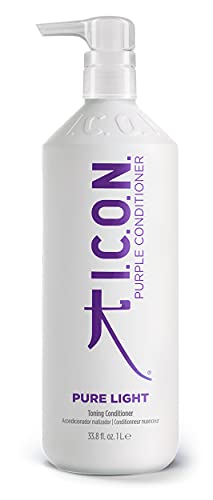 I.C.O.N. Icon Purple Pure Light Acondicionador Matizador 1L,...