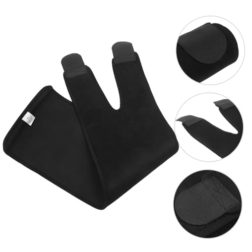 Faja muscular para muslo ajustable Vaguelly negra miniatura 5