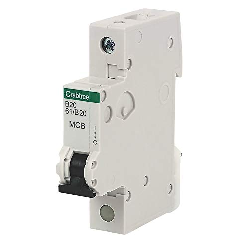 Crabtree 61/B20 Miniature Circuit Breaker (MCB) - 20amp Type B