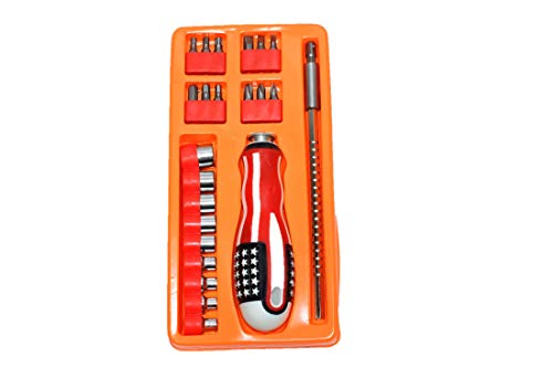 Image of Length Adjustable Screw Driver Set (24 no GM 211)