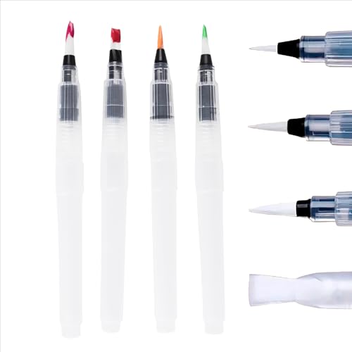 Original Tobios Watercolor Brush Pens Set – 4...