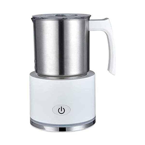 Espumador de Leche Batidora de Leche Vaporizador de leche de temperatura variable, vaporizador de chocolate con leche de acero inoxidable, automÃ¡tico, caliente / frÃ­o con jarra de leche desmontable