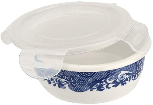 Blue Italian Spode Aufbewahrungsbehälter, rund, 14,5 cm, mehrfarbig, 14,9 x 6,7 cm Cover