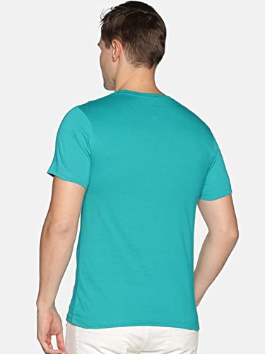 Image of Dollar Cotton Rich Fabric Solid Men's T-Shirt | Fashionable Prints | Branded Loop Label | Wide Array of Attractive Colours