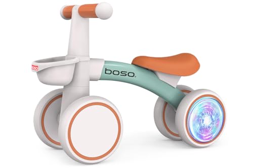 【公式】 AIJYU TOYS バランスバイク トレーニングバイク 4輪 ペダルなし 子供 足けり 乗用玩具 室内玩具 プレゼント ギフト (グリーン)