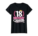 Photo Gallery anni 18 compleanno ragazza | birthday queen 18 | 18esimo maglietta Photo Gallery anni 18 compleanno ragazza | birthday queen 18 | 18esimo maglietta