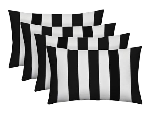 RSH DECOR: Lumbar Throw Pillows Set of 4 | 20” x 12