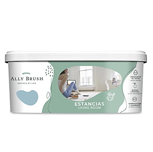 PINTURA ALLY BRUSH INTERIOR CLEAR SKY 3L Cover