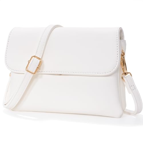 Image of Small Crossbody Bags for Women,Vegan Leather Cell Phone Purse with Adjustable Shoulder Strap for Travel