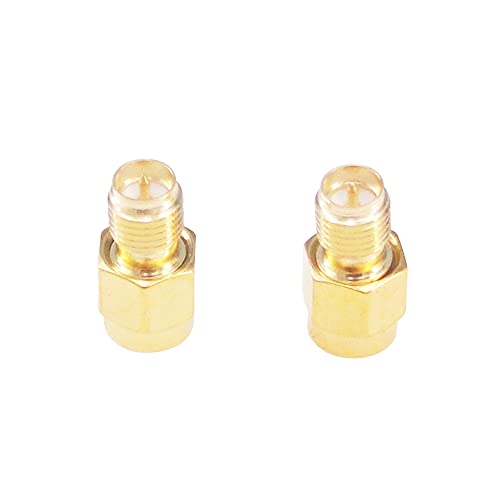 Adaptador Coaxial SMA Macho RP-SMA Hembra Pack 5 miniatura 3