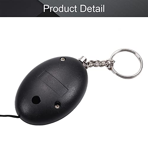 Image of Othmro 3 Pack 120DB Personal Alarm, Emergency Safety Alarm for Women, Men, Children, Elderly Black