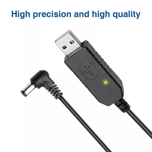 GAOHOU Walkie Talkie Batterieladegerät USB-Ladekabel Ladestation Dock-Cradle Basisstation Ersatz für Baofeng UV-5R UV-5RE DM-5R Zwei-Wege-Radio