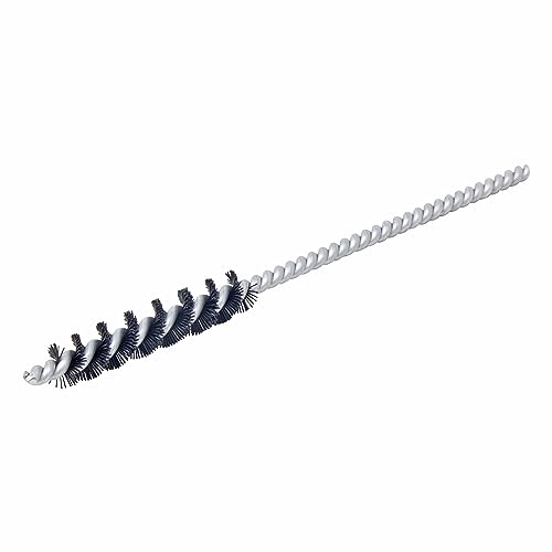 Image of Brush Research 83 Series Tube Brush-Cut For Power, .312 inch Brush Diameter, 6-12 Nylon .010 inch Wire Fill, 1.5 inch Brush Length, 4.5 inch Overall Length, Made in USA