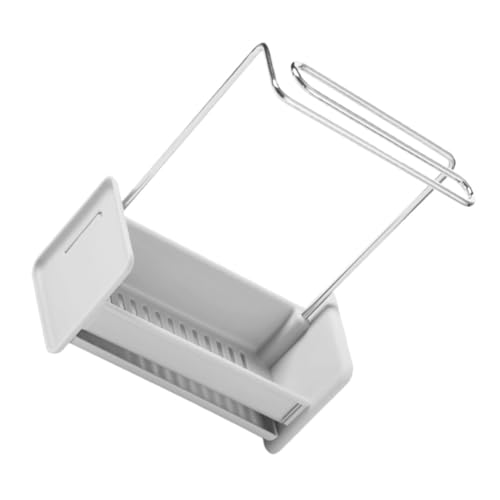MINAOLULUS Estante para Esponjas y Paños Diseño Moderno, Ligero y Fácil de Drenar, Fabricado en PP y Acero Inoxidable para Uso en Área de Cocina y Casa