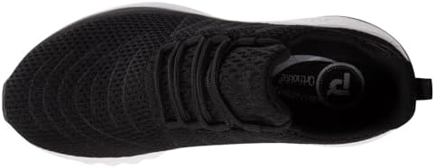 Propét Womens Tour Lace Up Sneakers Shoes Casual - Black - Size 11 2E | Image 4