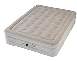 Serta Basic Raised Air Mattress with External AC pump, Queen