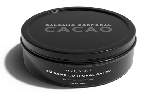 Vitamínicos, Bálsamo Corporal Cacao con Vitamina E, Orgánico Certificado, Crema Para El Cuerpo, Libre de Parabenos y Fragancias | 90 Días de Garantía | Marea Skin | Club...
