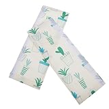 SOLUSTRE 冷蔵庫ドアハンドルカバー 滑り止め付き キッチン家電用保護グローブ 柔らかく暖かい手触り フック ループ調整簡単 対