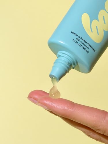 Image of Bask SPF 40 Daily Invisible Gel Face Sunscreen - Broad Spectrum Protection, Fragrance Free, Makeup Primer, Hydrating, Clear, Lightweight & Non-Greasy, Dermatologist Recommended, 1.7 fl oz