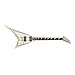 Jackson Pro Series Rhoads 6-String Electric Guitar (Ivory with Black Pinstripes) Bundle with Jackson Rhoads RR 6/7 Molded Case (2 Items)