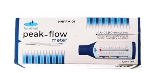 Navnihaal Breath-O-Meter Peak Flow Meter White
