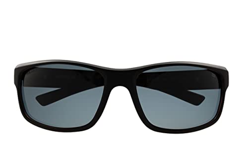 Image of CAT 8019 Rectangular Polarized High Wrap Sunglasses for Men, 63 mm, UV400 Protection