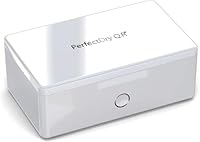 Audinell PerfectDry Q.R. Elektronische Hörgeräte-Trocknungsbox Schnell 45 Min mit Lüfter Luftentfeuchter und Trocknungsbox Hörgerät - Beseitigt Schweiß u