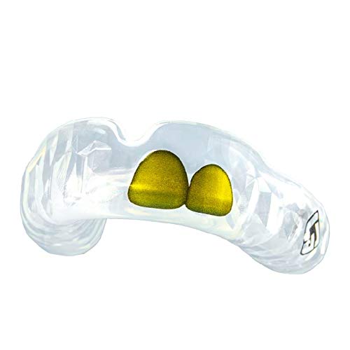 Image of GuardLab APEX Mouthguard w /Case | Football, Basketball, Boxing, Wrestling, Soccer, Karate, Hockey, MMA | Adult & Youth | Pre-Indented for a Precise Fit (Knockout, Large)