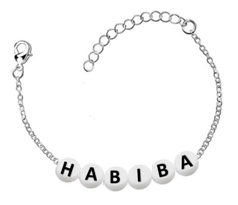 Handmade Metal Bracelet Letter Beads For Women - PYANCA 00282