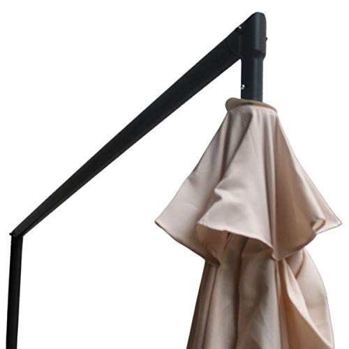 Ombrelone Suspenso Base Lateral 3 Metros Branco Importway