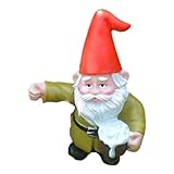 Un cadeau unique : ce nain de jardin amusant est un merveilleux cadeau pour un anniversaire, la fête des pères, la fête des mères, Noël et une pendaison de crémaillère pour vos amis et votre famille avec un bon sens de l'humour.