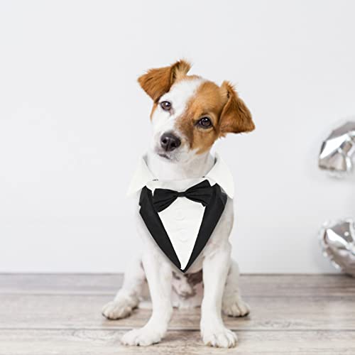 Costume pour chien ajustable vêtement formel chiot confortable - 8