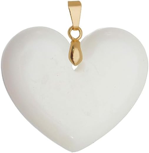 LACKTO DIY Breastmilk Jewelry Kit - Create a Chubby Heart Pendant (Gold Plated)