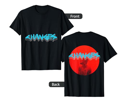 Justin Bieber Changes 3D T-Shirt for Women, Official Bravado Music Merch
