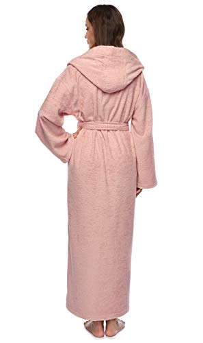Peignoir long à capuche Arus en coton premium et finitions soignées - 3